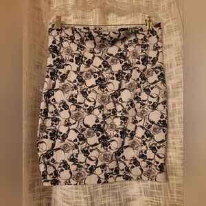 Hot Topic Skull Skirt